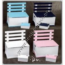 Κουτί Βαπτισης Παγκάκι Denise-Deco