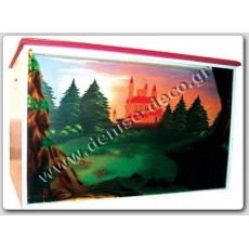 Χειροποίητο Κουτί Βάπτισης Κάστρο