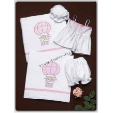 Λαδοπανα ροζ αεροστατο 108