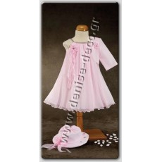 Βαπτιστικο Φορεματακι Μουσελίνα 1