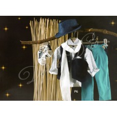 Βαπτιστικο σετ Κουστουμακι Denise 62