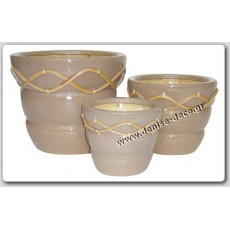 Σετ/3 Κεραμικα Κασπω 