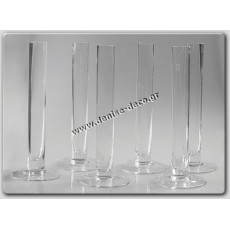 Υαλινο ανθοδοχείο 24εκ