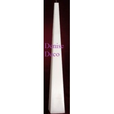 Λαμπάδα γάμου πυραμιδα γλιτερ μασιφ