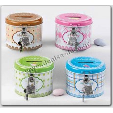 Μεταλλικος κουμπαρας στρογγυλος