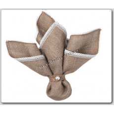 Μαντηλι λινατσα με δαντελα τετραγωνο